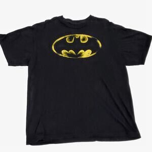 Batman Bat Signal Graphic Tee Soft Cotton